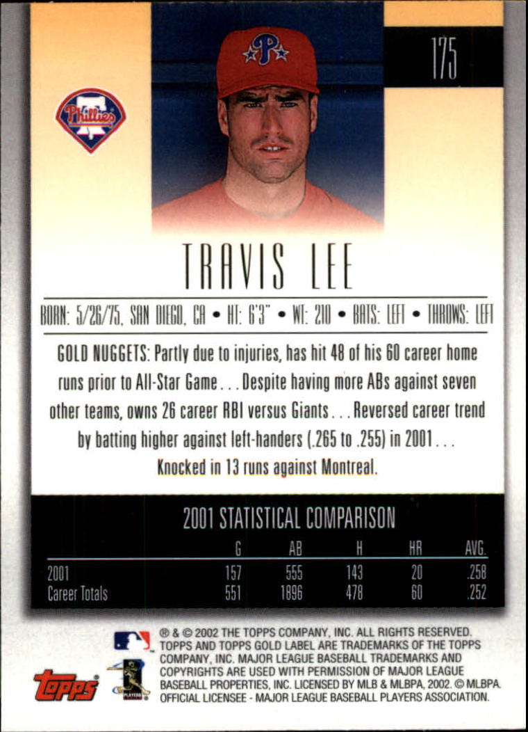 2002 Topps Gold Label Baseball - Picture 308 of 376