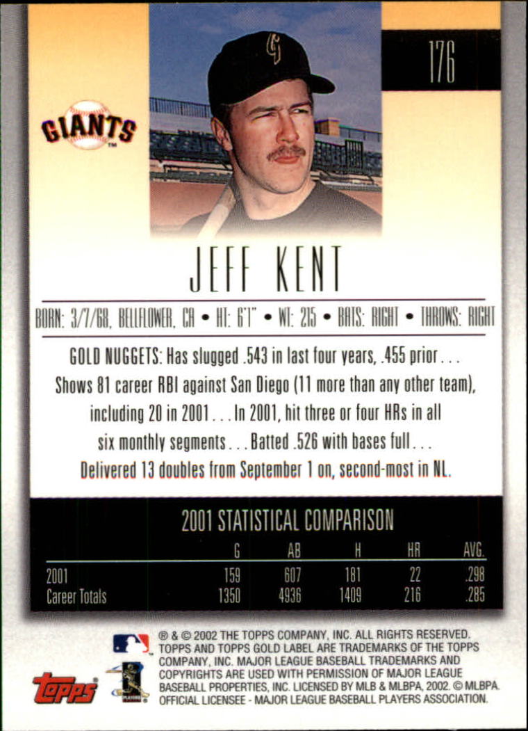 2002 Topps Gold Label Baseball - Picture 310 of 376