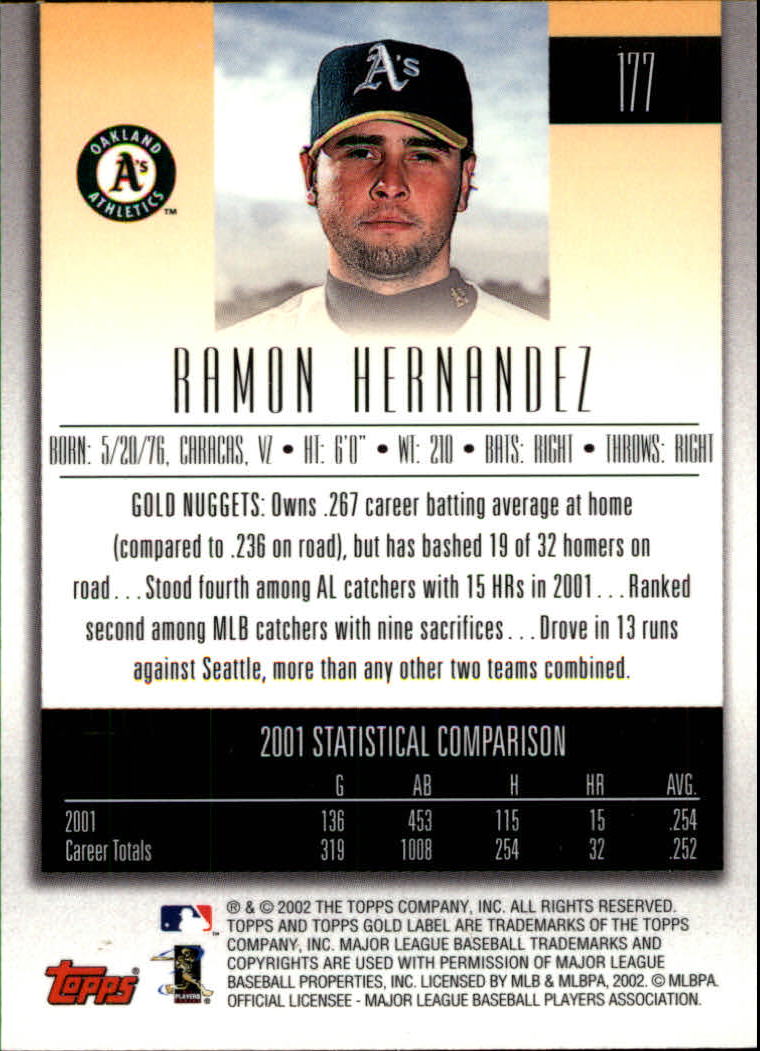 2002 Topps Gold Label Baseball - Picture 312 of 376