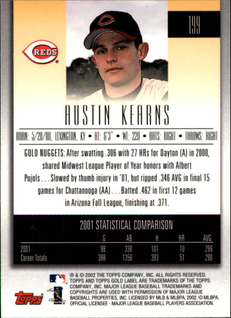 2002 Topps Gold Label Baseball - Picture 352 of 376