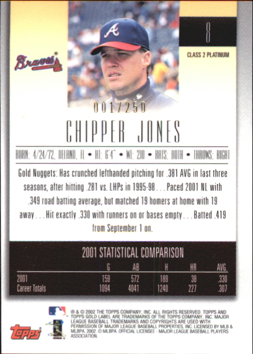 2002 Topps Gold Label Baseball - Picture 364 of 376