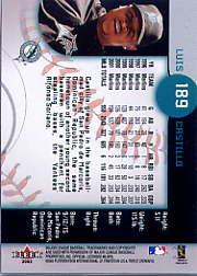 2002 Fleer Triple Crown Baseball "Main Set" Cards #151 to #270 - Bild 73 von 218