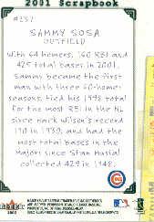 2002 Fleer Triple Crown Baseball "Main Set" Cards #151 to #270 - Bild 161 von 218