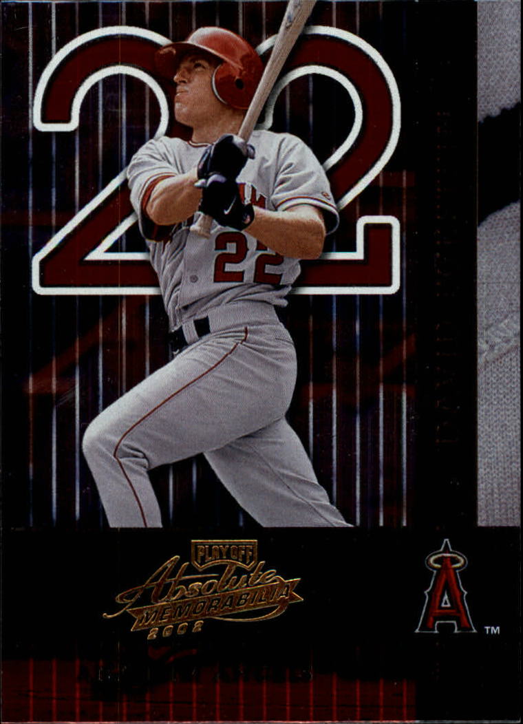 2002 Absolute Memorabilia Baseball Card Pick