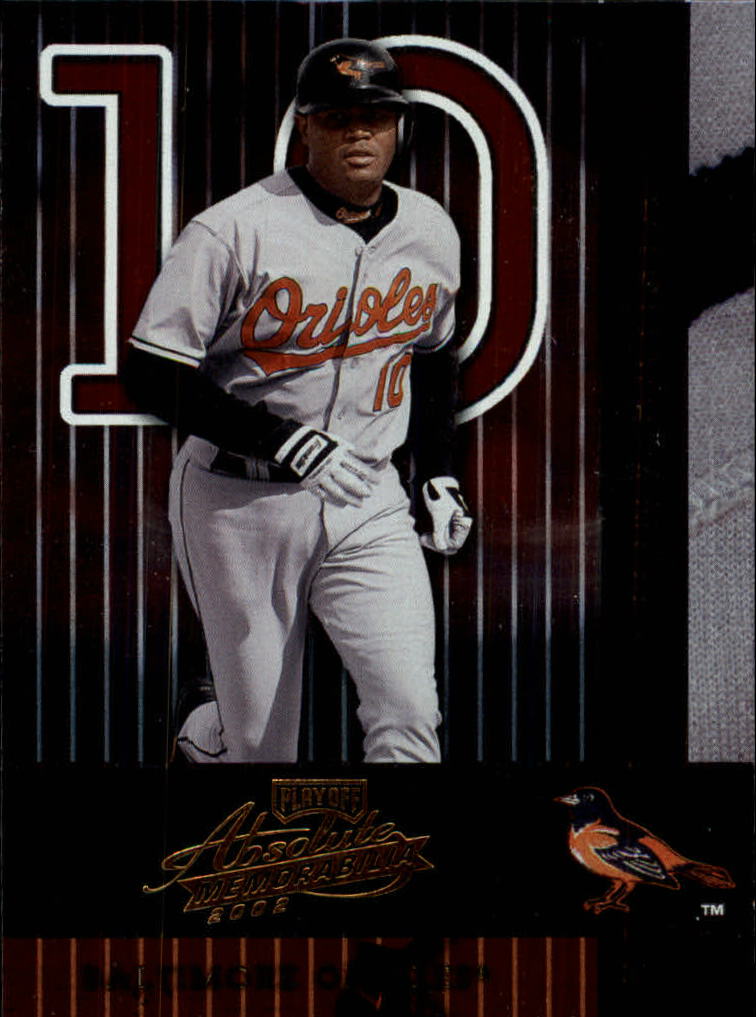 2002 Absolute Memorabilia Baseball Card Pick