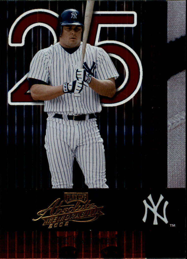 2002 Absolute Memorabilia Baseball Card Pick