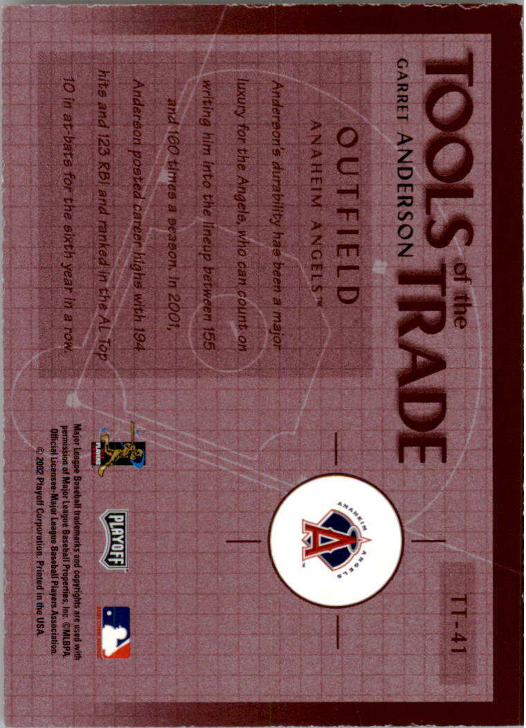 Carte "Inserisci e inserisci Parallelo" Baseball 2002 Memorabilia Assoluto - Foto 94 di 132