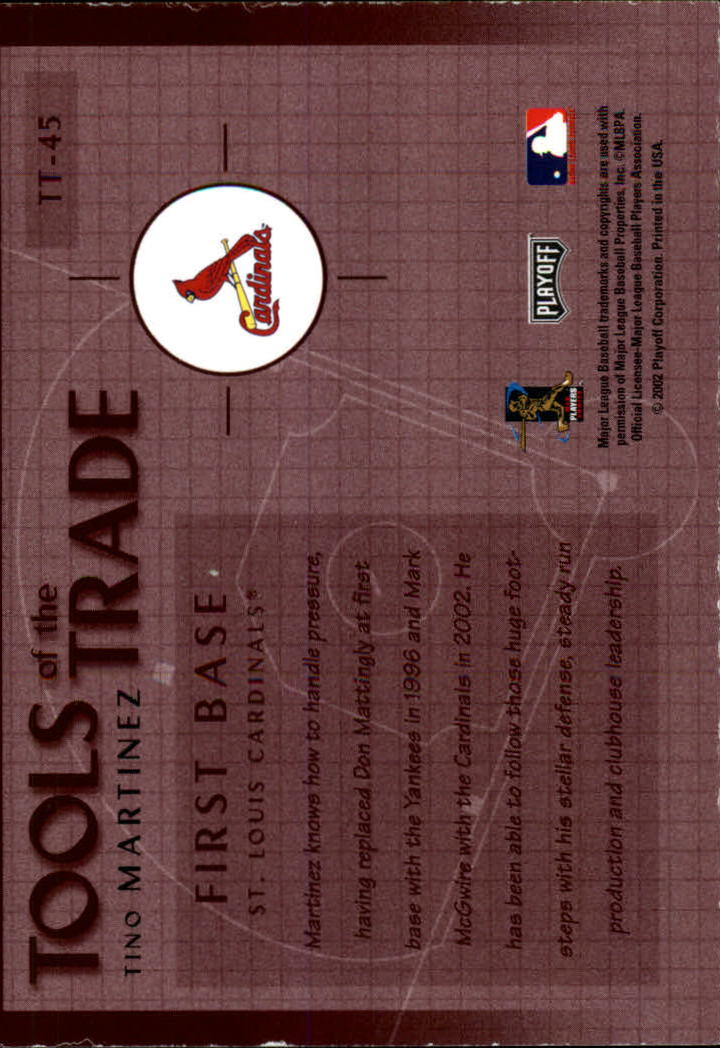 Carte "Inserisci e inserisci Parallelo" Baseball 2002 Memorabilia Assoluto - Foto 96 di 132
