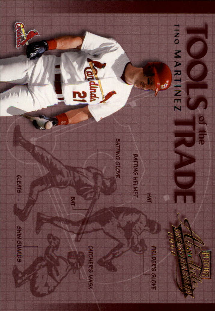 Carte "Inserisci e inserisci Parallelo" Baseball 2002 Memorabilia Assoluto - Foto 95 di 132