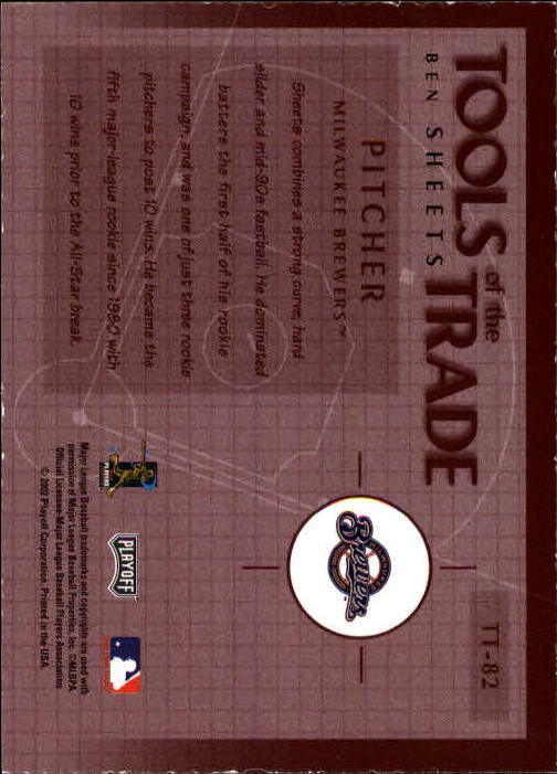Carte "Inserisci e inserisci Parallelo" Baseball 2002 Memorabilia Assoluto - Foto 112 di 132