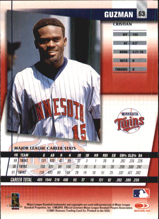 2002 Donruss Fan Club - Rookie #207 Angel Berroa (AU)