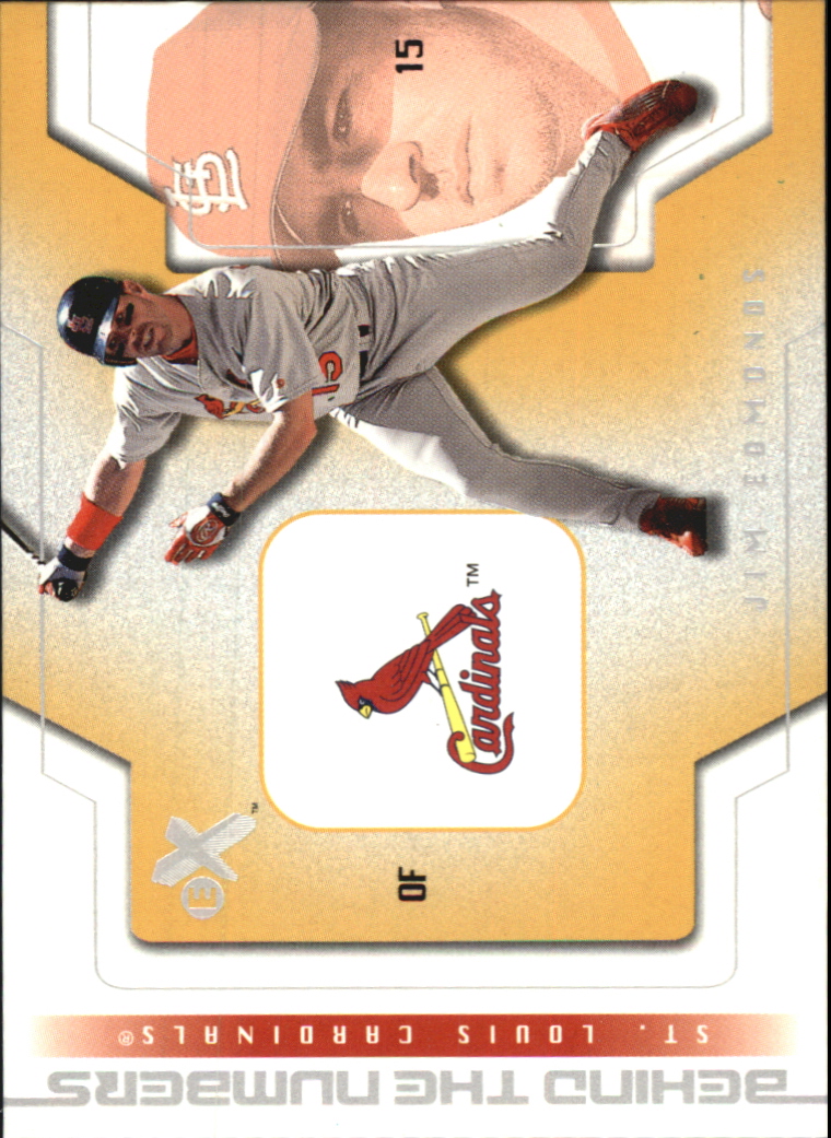 2002 E-X Baseball "Insert and Game Used" Cards - Picture 37 of 42