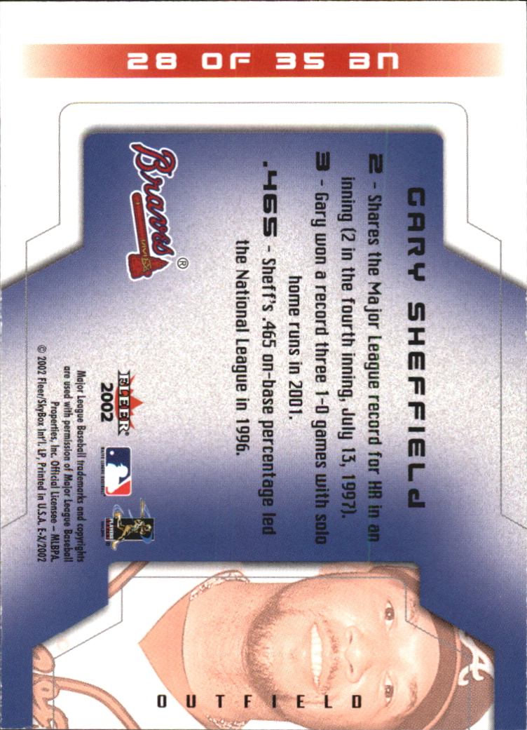 2002 E-X Baseball "Insert and Game Used" Cards - Picture 28 of 42