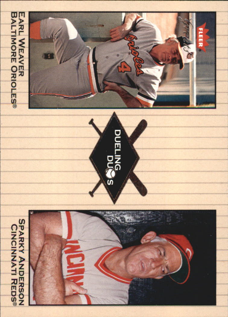 2002 Greats of the Game (Fleer) Baseball "Dueling Duos" Insert Cards - Picture 16 of 43
