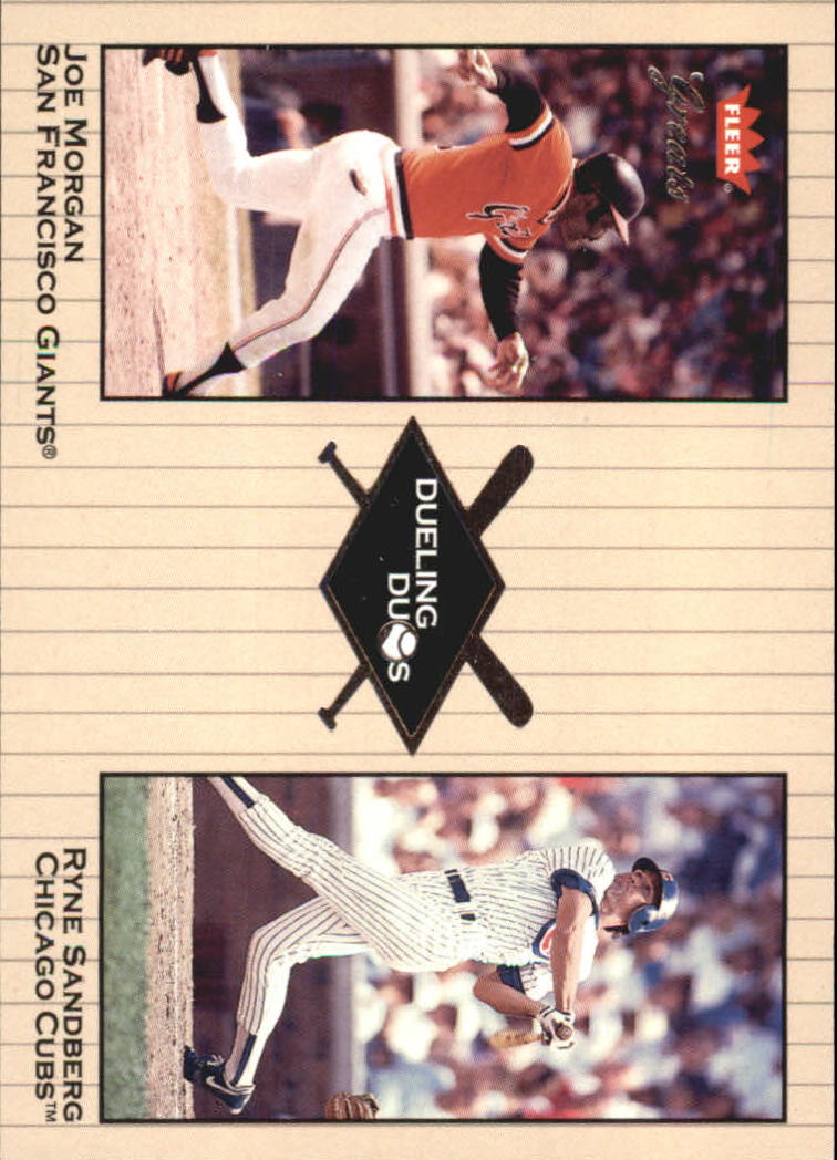 2002 Greats of the Game (Fleer) Baseball "Dueling Duos" Insert Cards - Picture 22 of 43