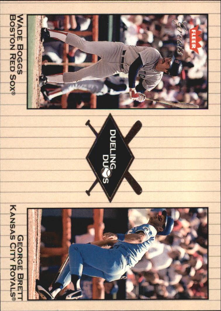 2002 Greats of the Game (Fleer) Baseball "Dueling Duos" Insert Cards - Picture 38 of 43