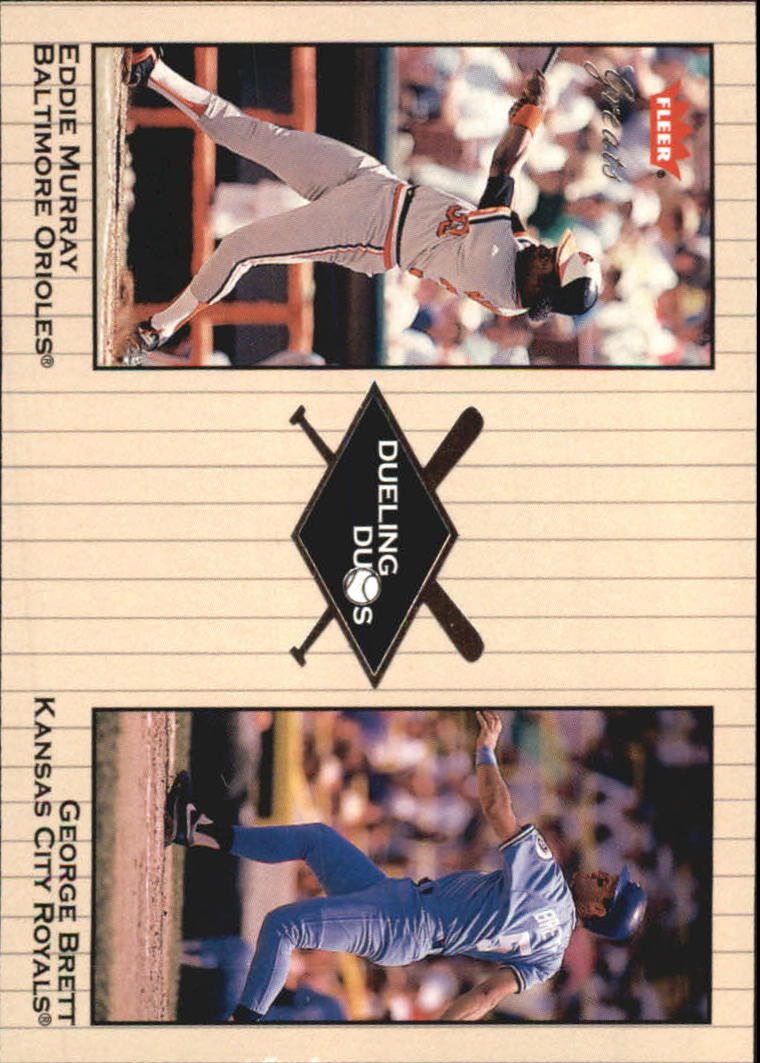2002 Greats of the Game (Fleer) Baseball "Dueling Duos" Insert Cards - Picture 40 of 43