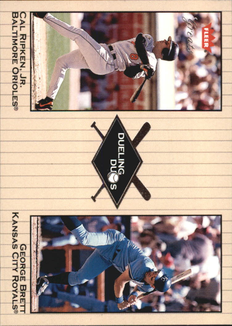 2002 Greats of the Game (Fleer) Baseball "Dueling Duos" Insert Cards - Picture 42 of 43