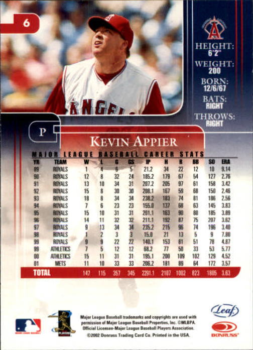 2002 Leaf Rookies and Stars Baseball "Main Set" Base Cards - Picture 9 of 357