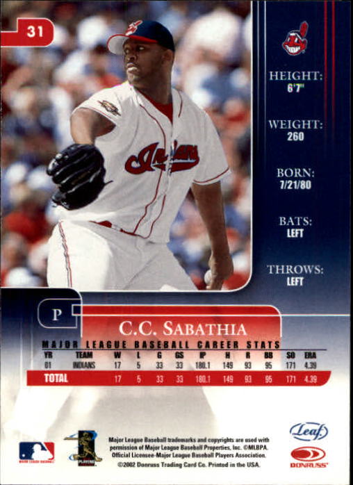 2002 Leaf Rookies and Stars Baseball "Main Set" Base Cards - Picture 43 of 357