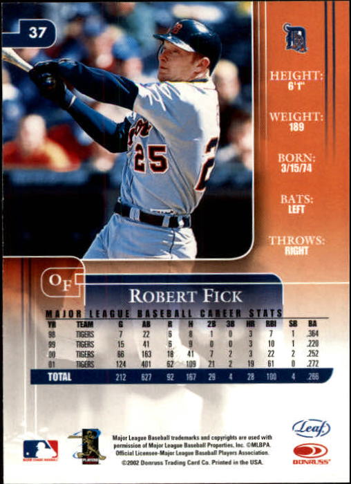 2002 Leaf Rookies and Stars Baseball "Main Set" Base Cards - Picture 51 of 357