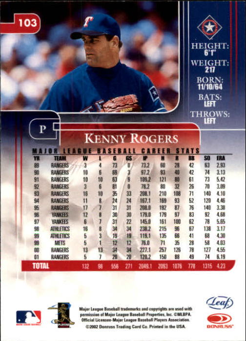2002 Leaf Rookies and Stars Baseball "Main Set" Base Cards - Picture 121 of 357