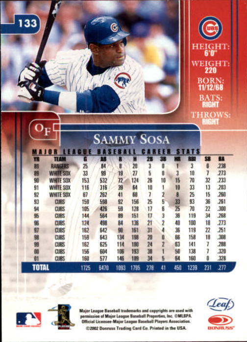 2002 Leaf Rookies and Stars Baseball "Main Set" Base Cards - Picture 149 of 357
