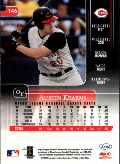 2002 Leaf Rookies and Stars Baseball "Main Set" Base Cards - Picture 157 of 357