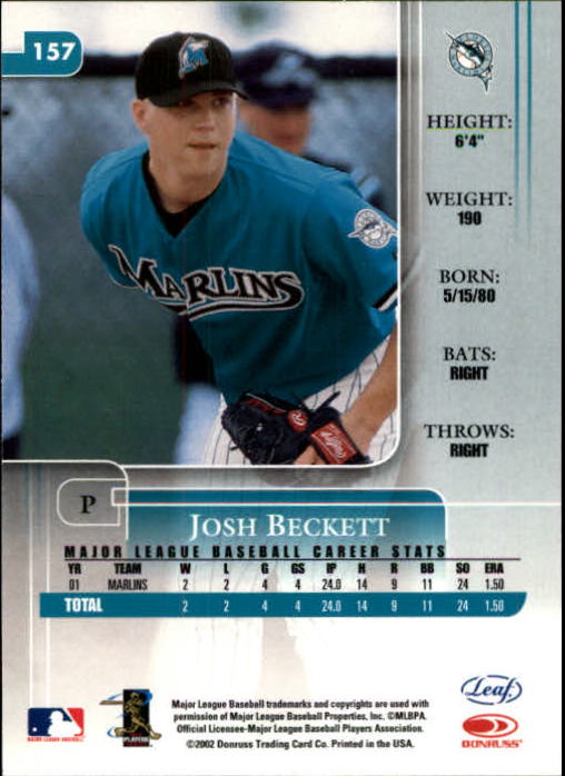 2002 Leaf Rookies and Stars Baseball "Main Set" Base Cards - Picture 167 of 357