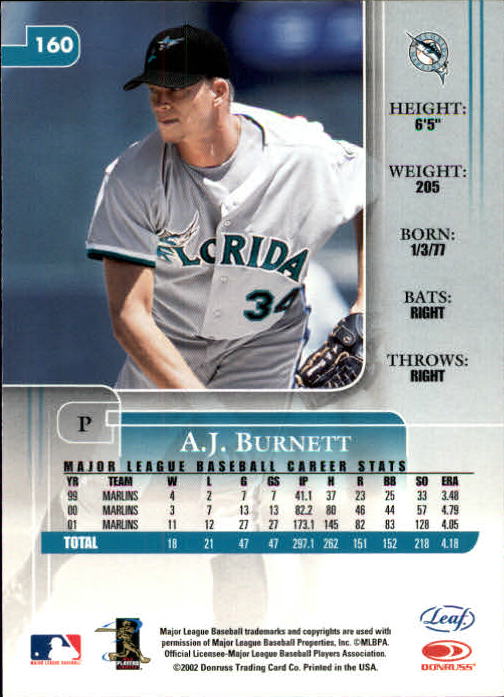 2002 Leaf Rookies and Stars Baseball "Main Set" Base Cards - Picture 173 of 357
