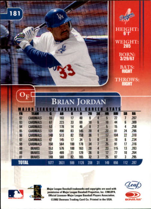 2002 Leaf Rookies and Stars Baseball "Main Set" Base Cards - Picture 191 of 357