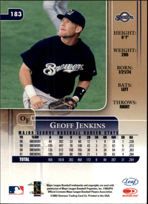 2002 Leaf Rookies and Stars Baseball "Main Set" Base Cards - Picture 195 of 357