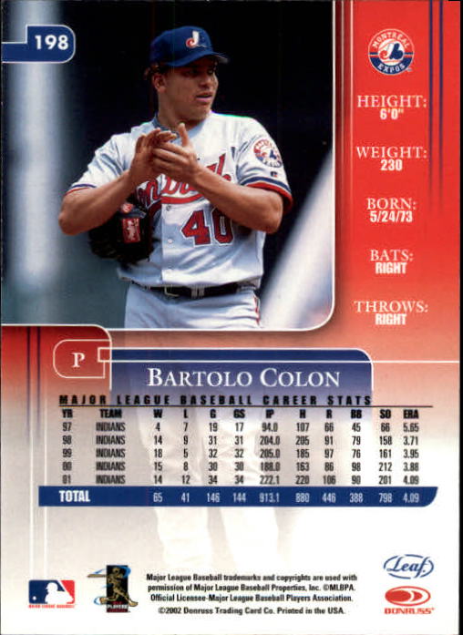 2002 Leaf Rookies and Stars Baseball "Main Set" Base Cards - Picture 211 of 357