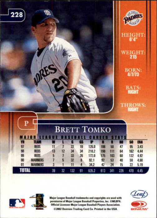 2002 Leaf Rookies and Stars Baseball "Main Set" Base Cards - Picture 245 of 357