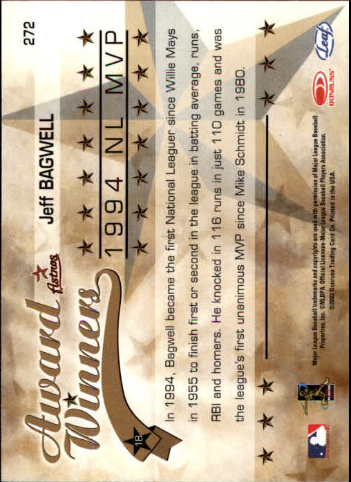 2002 Leaf Rookies and Stars Baseball "Main Set" Base Cards - Picture 301 of 357