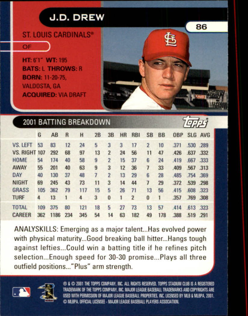2002 Stadium Club Baseball Cards 1-100 Pick From List 