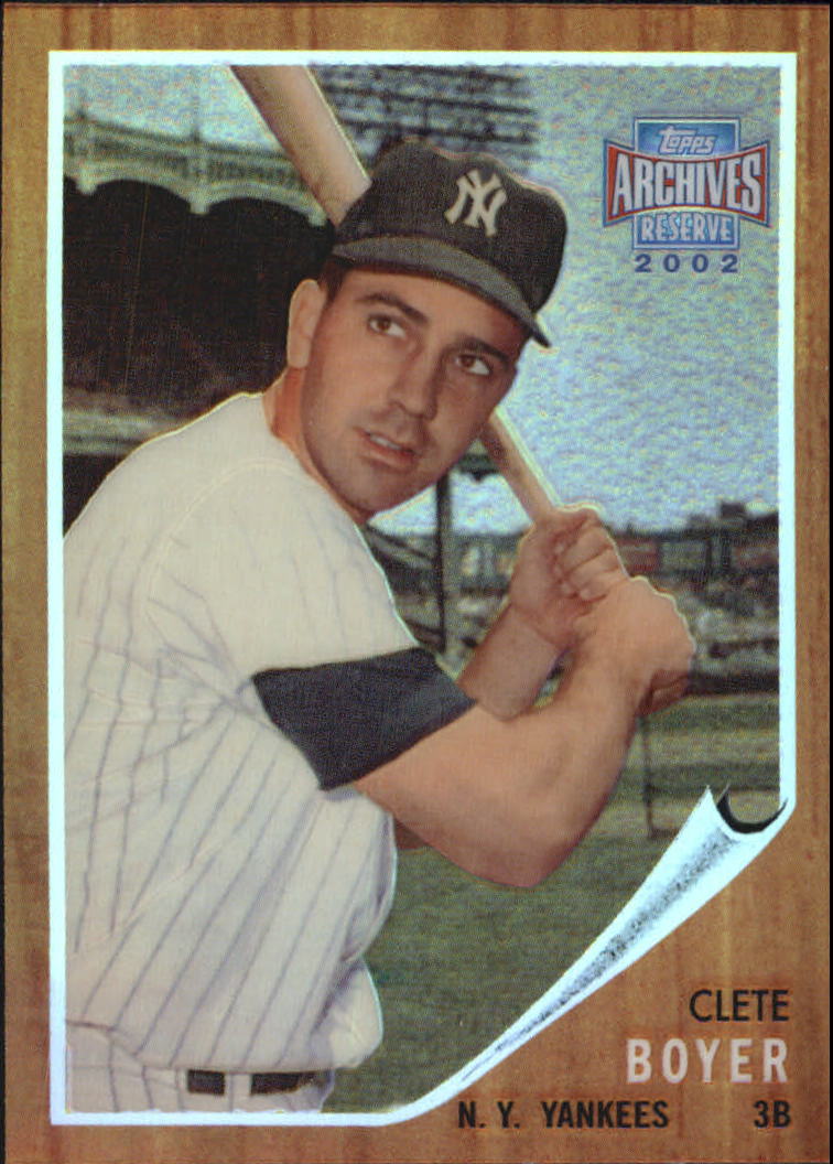 2002 Topps Archives Reserve Baseball - Picture 21 of 102