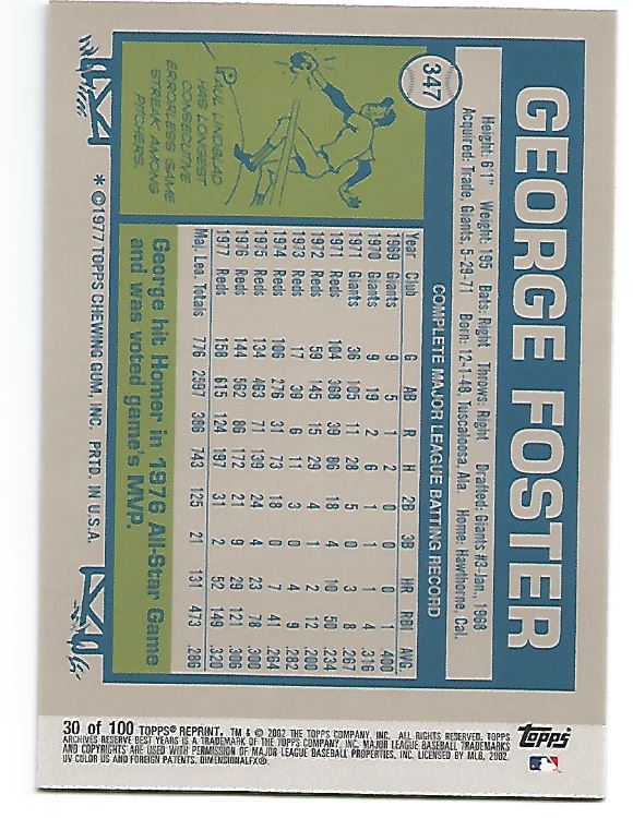 2002 Topps Archives Reserve Baseball - Picture 32 of 102