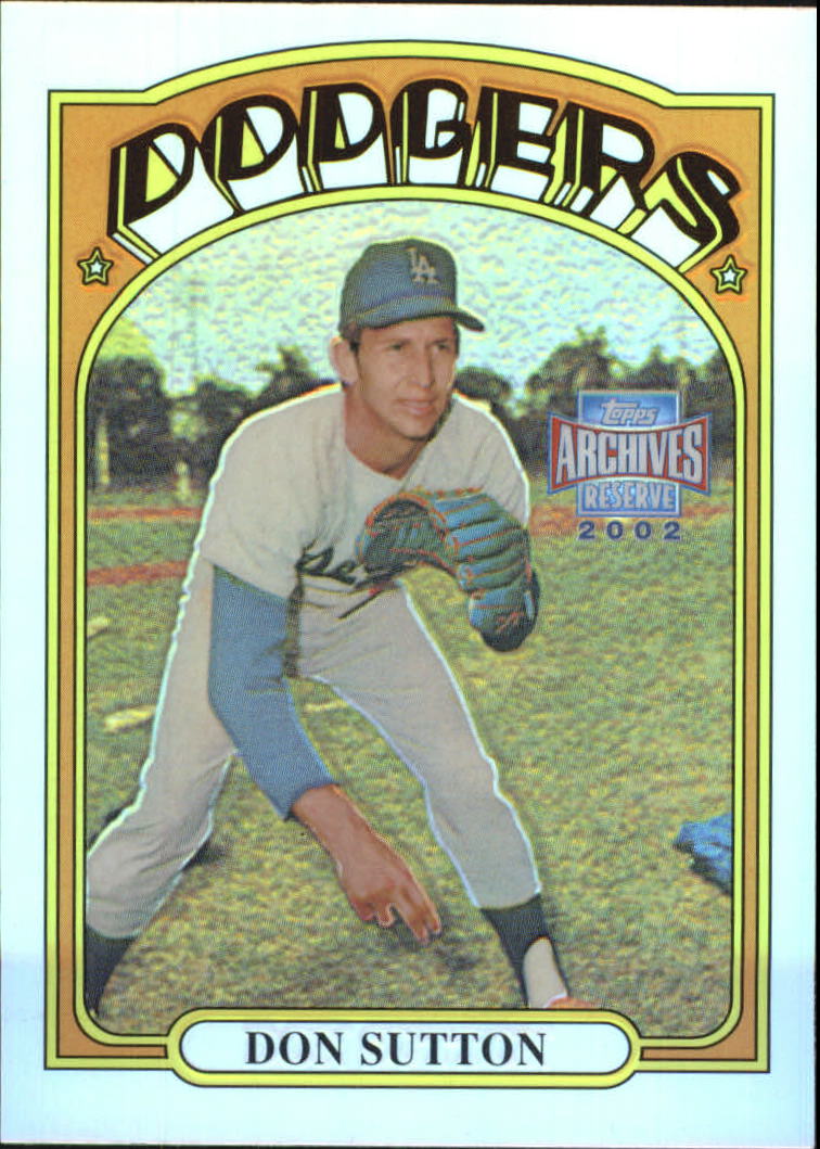 2002 Topps Archives Reserve Baseball - Picture 53 of 102