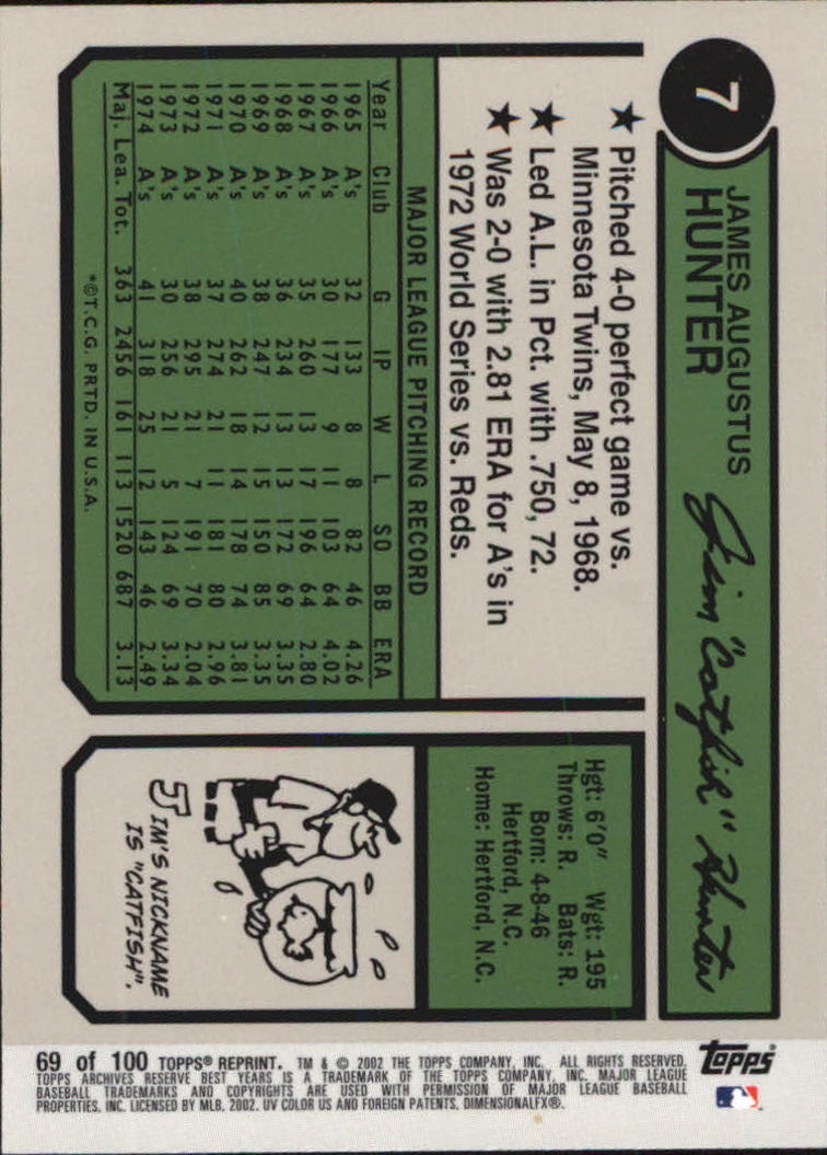 2002 Topps Archives Reserve Baseball - Picture 64 of 102
