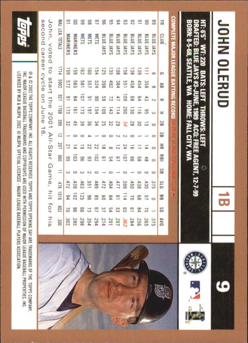 2002 Topps Opening Day Baseball - Picture 13 of 284