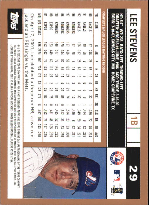 2002 Topps Opening Day Baseball - Picture 49 of 284