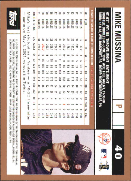 2002 Topps Opening Day Baseball - Picture 69 of 284