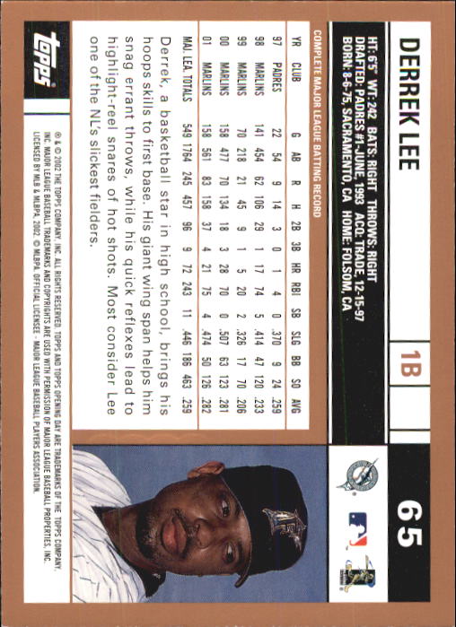 2002 Topps Opening Day Baseball - Picture 112 of 284