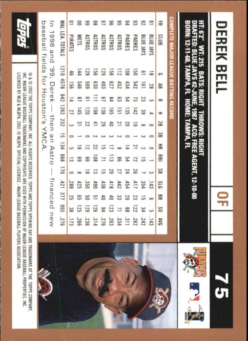 2002 Topps Opening Day Baseball - Picture 126 of 284