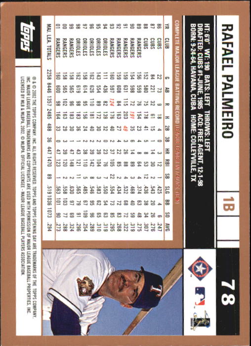 2002 Topps Opening Day Baseball - Picture 132 of 284