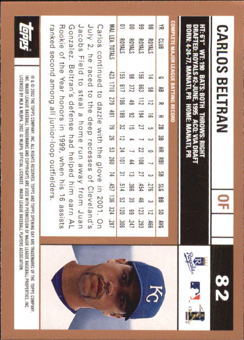 2002 Topps Opening Day Baseball - Picture 138 of 284