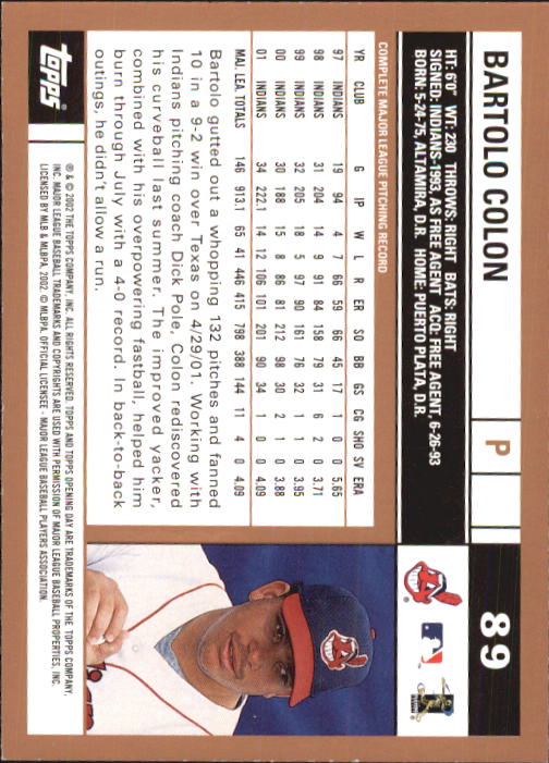 2002 Topps Opening Day Baseball - Picture 150 of 284