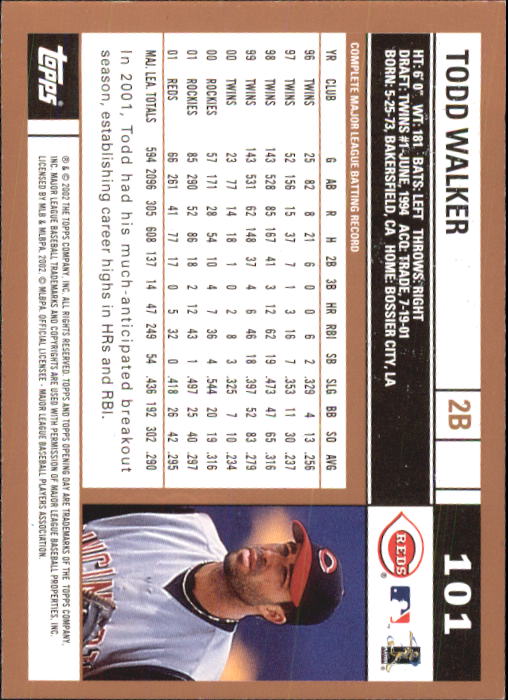 2002 Topps Opening Day Baseball - Picture 170 of 284
