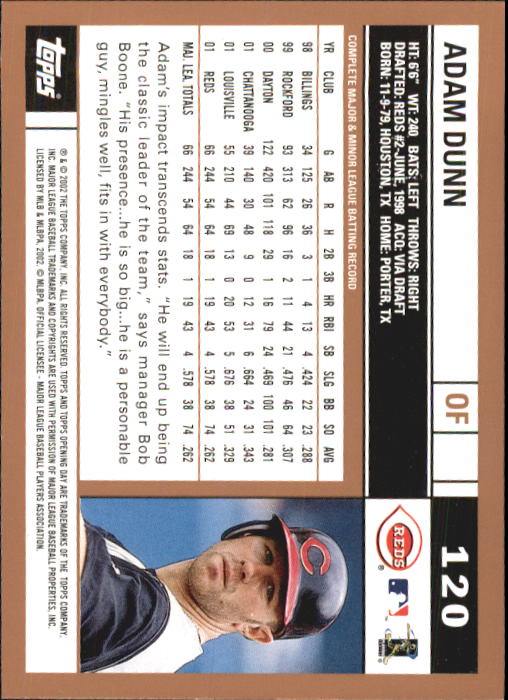 2002 Topps Opening Day Baseball - Picture 198 of 284